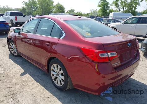 2015 Subaru Legacy 2.5I Premium из США, поврежденный, VIN 4S3BNAC64F3063545